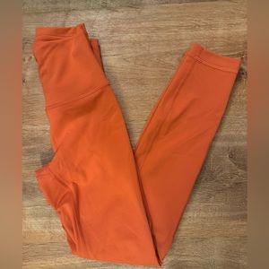 Lululemon Wunder Train High-Rise Tight 25" - Brick